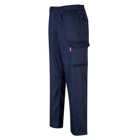 Flame Resistant Pants, XL, Navy, Bizweld MPN:BZ31