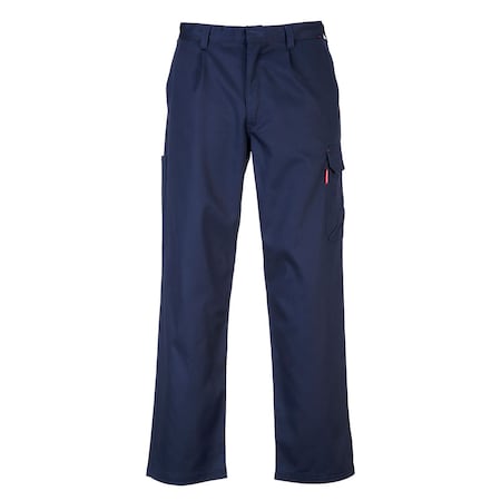 Flame Resistant Pants, XL, Navy, Bizweld MPN:BZ31