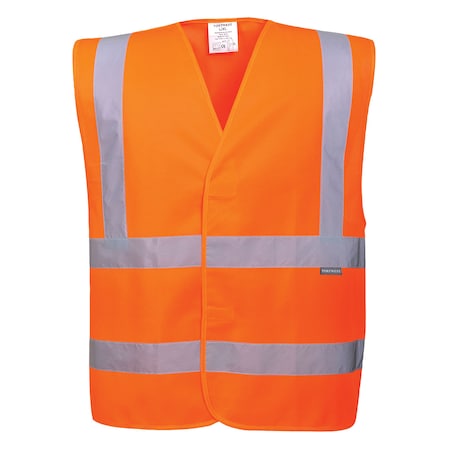 Hi-Vis Safety Vest 6XL/7XL Class 2, Hook & Loop MPN:C470
