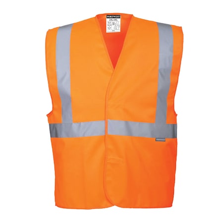 Hi-Vis Safety Vest Small/Medium Class 2, Hook and Loop MPN:C472
