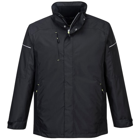PW3 Winter Jacket, S, Zipper, Black, Small MPN:PW362