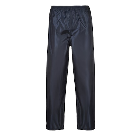 Rain Pants, 100% Polyester, PVC Coated, Elastic Closure, Yellow, Size XL MPN:S441