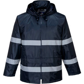 Portwest® Classic Iona™ Enhanced Visibility Rain Jacket XL Navy F440NARXL