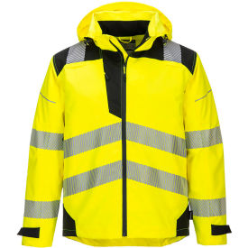Portwest® Hi-Vis Extreme Rain Jacket ANSI Class 3 L Yellow/Black PW360YBRL