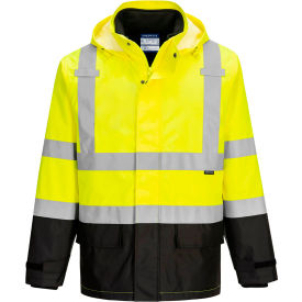 Portwest® Hi-Vis 3-In-1 Contrast Traffic Jacket M Yellow/Black S362YBRM