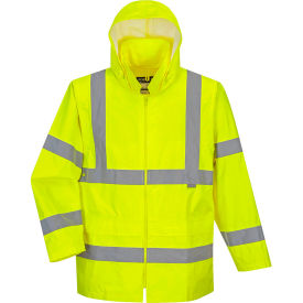 Portwest® Hi-Vis Rain Jacket ANSI Class 3 S Yellow UH440YERS