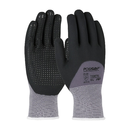 Knit Gloves, Dotted Palm and Fingers, Knit, XL, 12 PK MPN:715SNFTKD/XL