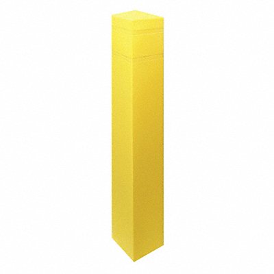 Post Sleeve 6-1/2x6-1/2 In 55In H Yellow MPN:SQ655YNT