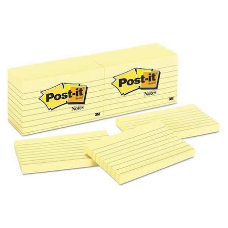Note, Postit, Ruled3