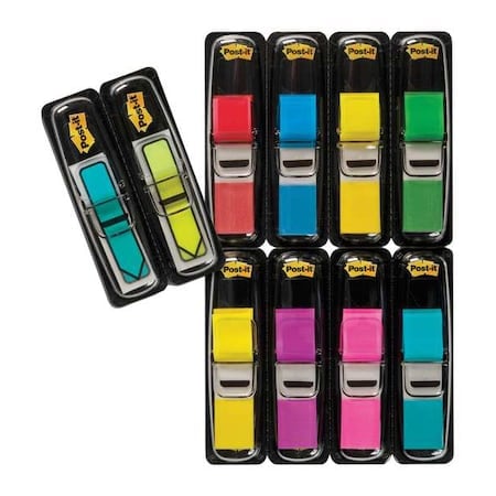 Sticky Flags, 1/2x1-3/4 In, Assorted, 35 Sheets per Pad, PK10 MPN:683-VAD1