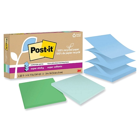 Sticky Notes, 70 Sheets per Pad, PK6 MPN:70007079976