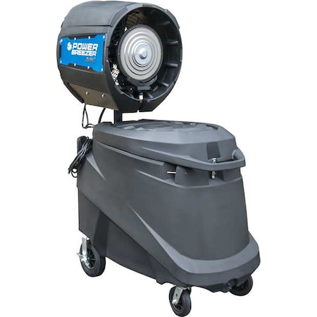 Portable Misting Cooler at 10 ft. 22 mph, at 20 ft. 14 mph, at 40 ft. 7 mph, 85 gal, Direct Drive MPN:PB4MAX