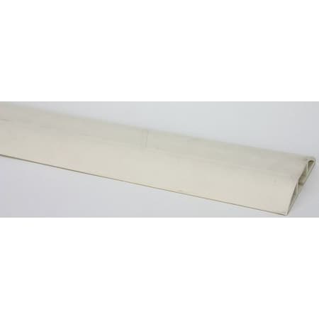 Cable Protector, 3/4 in H, 5 ft L, 3 in W, 1 Channel, PVC, Beige (Formerly PowerFirst) MPN:4CEK1