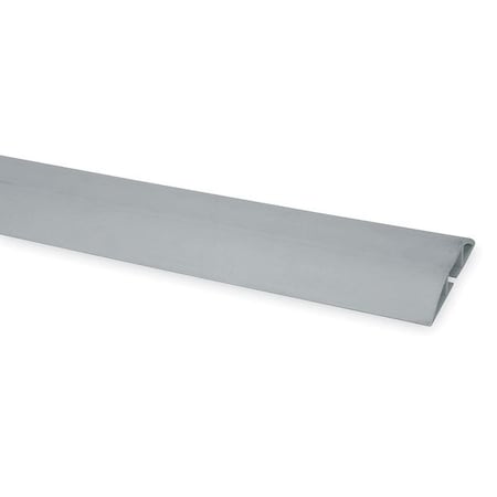 Cable Protector, 1-1/16 in H, 25 ft L, 3-1/4 in W, 1 Channel, PVC, Gray (Formerly PowerFirst) MPN:4CEK7