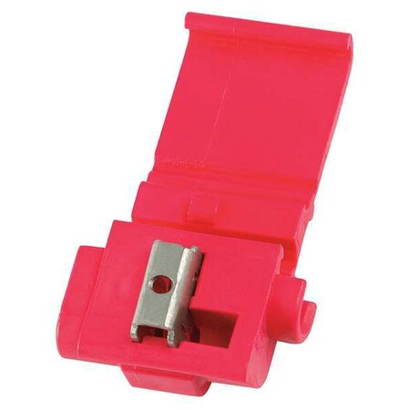 Insulation-Displacement Wire Connector, 16 AWG Max, 1 Port, Red, Polypropylene Insulation, 600 V MPN:22EW60
