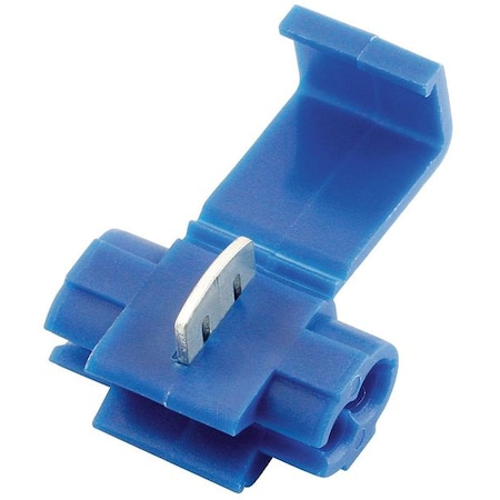 Insulation-Displacement Wire Connector, 14 AWG Max, 1 Port, Blue, Polypropylene Insulation, 600 V MPN:22EW62