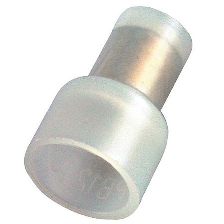 Crimp Wire Connector, 10 AWG Max, Clear, Nylon Insulation, 600 V, 50 PK MPN:4FRJ3
