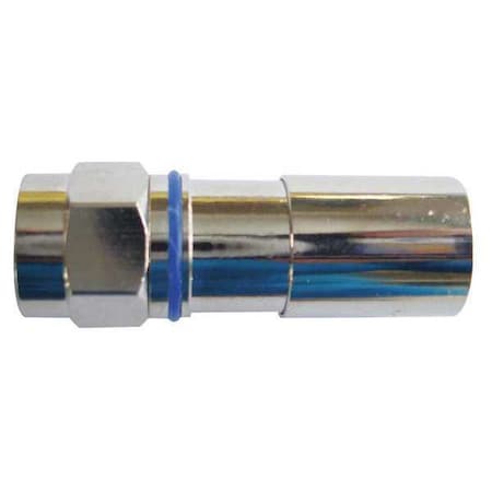 Coax Conn, F-Type, RG6 Reg/Tri/Quad, PK10 MPN:4LWY3