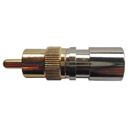 Coaxial Connector, RCA, RG6, PK10 MPN:4LWY9