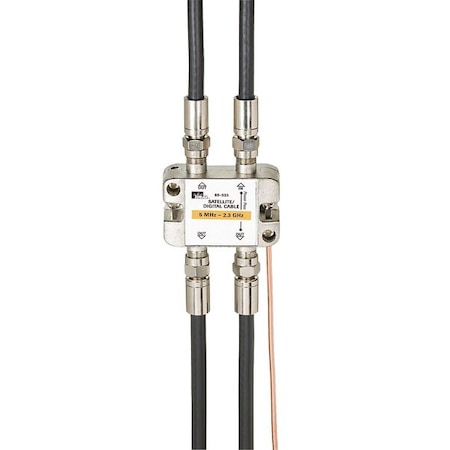 Cable Splitter, 3-Way, F-Type, 2.3 GHz MPN:4LWZ2