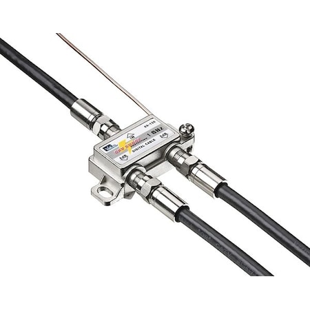 Cable Splitter, 2-Way, F-Type, 1 GHz MPN:4LWZ4