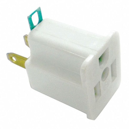 Plug Adapter, Surge, 1-15P, White (Formerly PowerFirst) MPN:52NY45