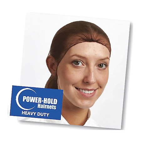 Hairnet, Polypropylene, 24 in Dia., White, L, 1000 PK MPN:PH-HRNT-MD-24-WH