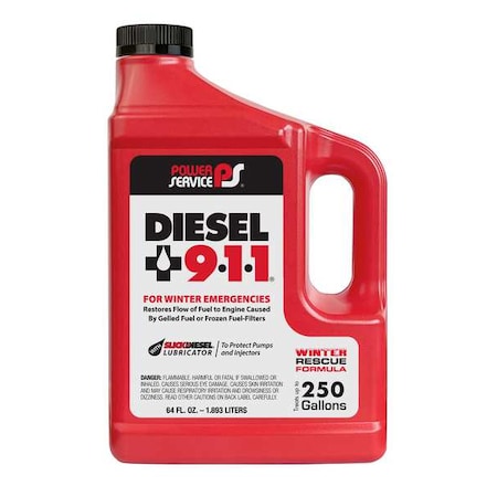 Gelled Diesel Fuel Additive, 64 fl oz Sz MPN:PS008064
