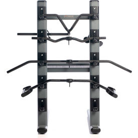 Power Systems Chrome Cable Attachments Bar & Accessory Rack W/ Attachments 22