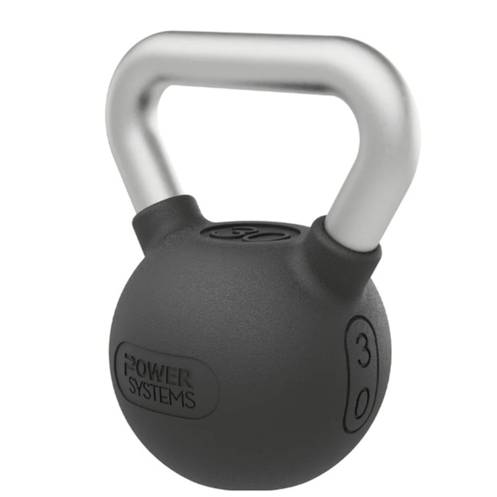 Power Systems Elite Series Kettlebell, 30 Lb, Black, Total Qty 1 MPN:22905