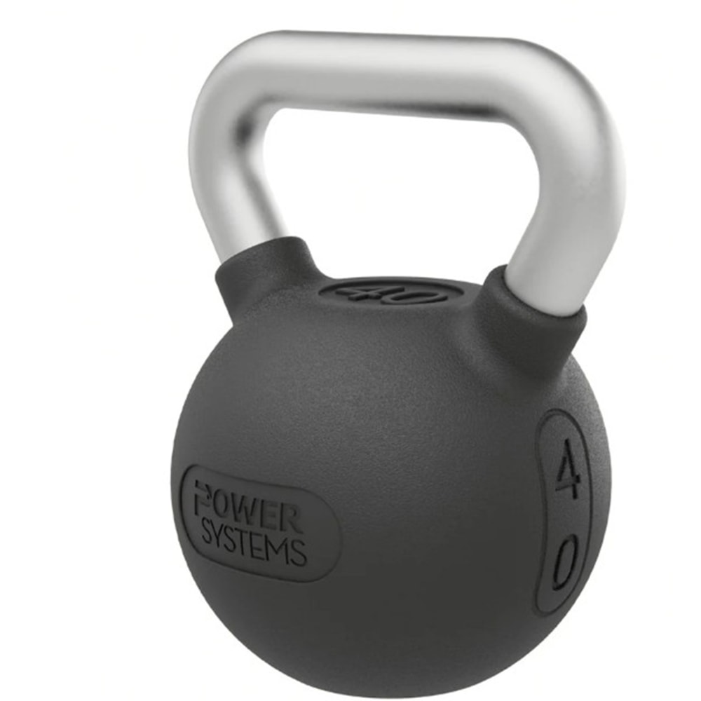 Power Systems Elite Series Kettlebell, 40 Lb, Black, Total Qty 1 MPN:22907