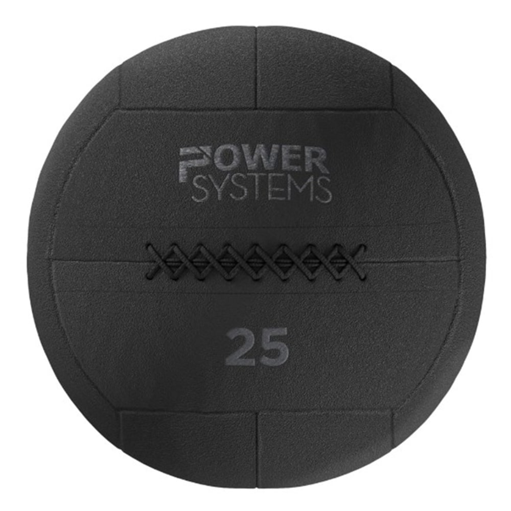 Power Systems Ballistic Series Medicine Ball, 25 Lb, Black, Total Qty 1 MPN:88525