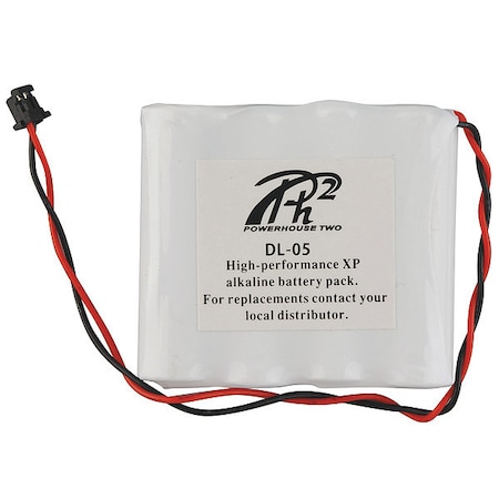 BatteryPack, 4 Cell, 6 V, Saflok MPN:DL-5