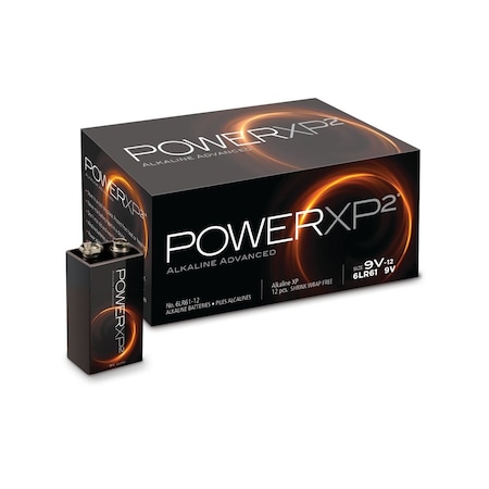 Battery, 9V DC, 580 mAh MPN:PH-9V-XP2