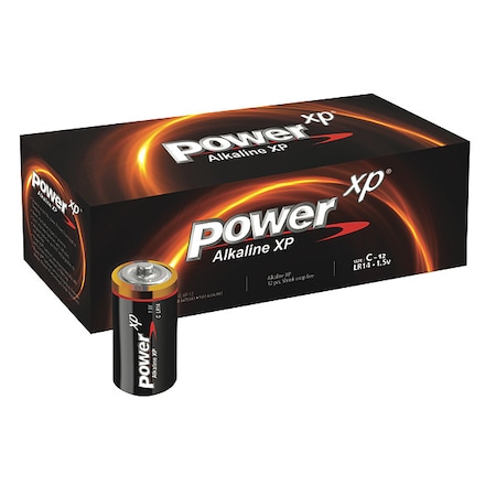 Power XP Alkaline Battery, C 1.5V DC 12 PK MPN:PH-C-XP