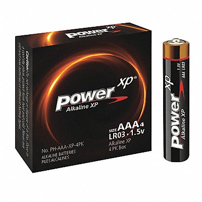 Battery AAA PK4 MPN:PH-AAA-XP