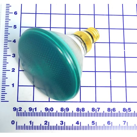 Bulbs, Green Incandescent Bulb, 120V MPN:3051-0018