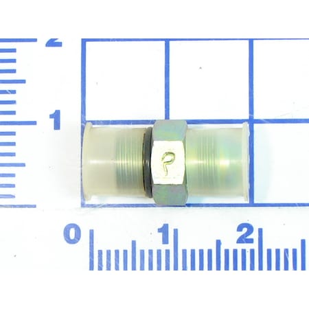 Fittings, #8 Orb X #8 Jic Male Fitting C MPN:9301-0112