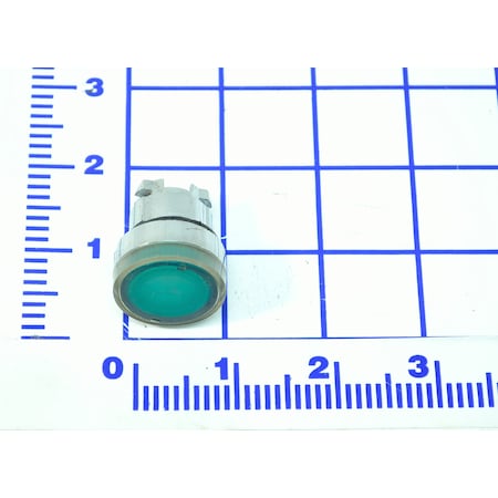 Push Buttons, Lighted Buttons - Green Pu MPN:0961-0324