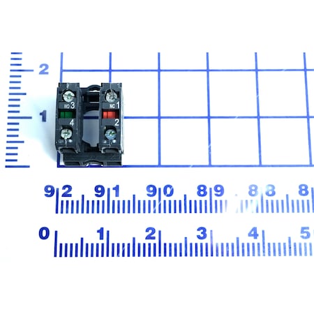 Contact Blocks, N/C Contact W/Base MPN:0961-0345