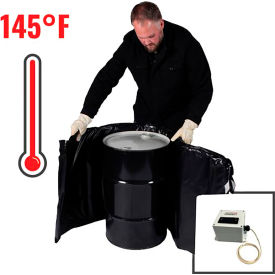 Powerblanket® Connect Insulated PRO Model Drum Heater For 15 Gal. Cap. Up to 145°F 120V BH15CONNECT