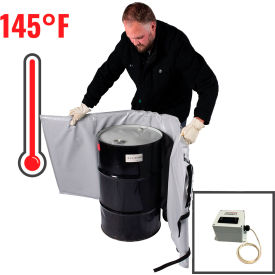 Powerblanket® Xtreme Connect Insulated PRO Model Drum Heater For 15 Gal. Cap. 145°F 120V BH15CONNECTG