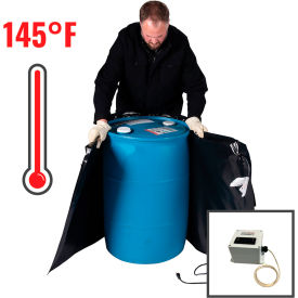 Powerblanket® Connect Insulated PRO Model Drum Heater For 55 Gal. Cap. Up to 145°F 120V BH55CONNECT