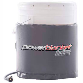 Powerblanket® Lite Insulated Pail Heating Blanket For 5 Gal Pail 145°F Fixed Temp 120V PBL05