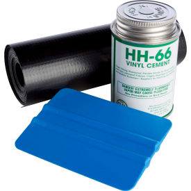 Powerblanket® Repair Kit With Squeegee Vinyl Black Cement 12'Lx3