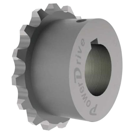 Chain Coupling Sprocket, Round Keyed, 1 1/8 in Bore Dia., 16 # of Teeth MPN:C4016X1 1/8
