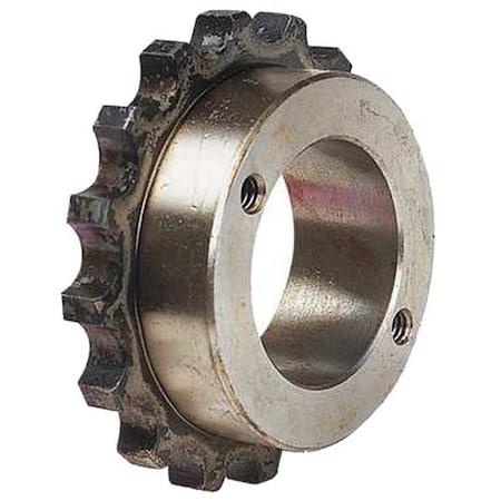 Chain Coupling Sprocket, Split Taper Bushing, 1/2 - 1-1/2 Bore Dia., 16 # of Teeth MPN:C5016XH