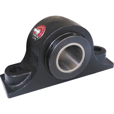 Pillow Block Bearing, 2-3/4 in Dia, SAE 8620 Insert Material MPN:E-P2B-TRB-2 3/4