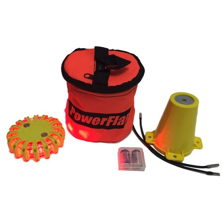 Cone Kit, Softpack, 1, Red Lt, Ylw Shell MPN:CKT-SP1-R-Y