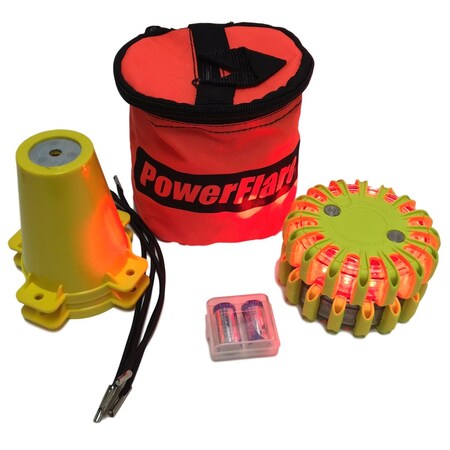 Cone Kit, Softpack, 2, Red Lt, Ylw Shell MPN:CKT-SP2-R-Y
